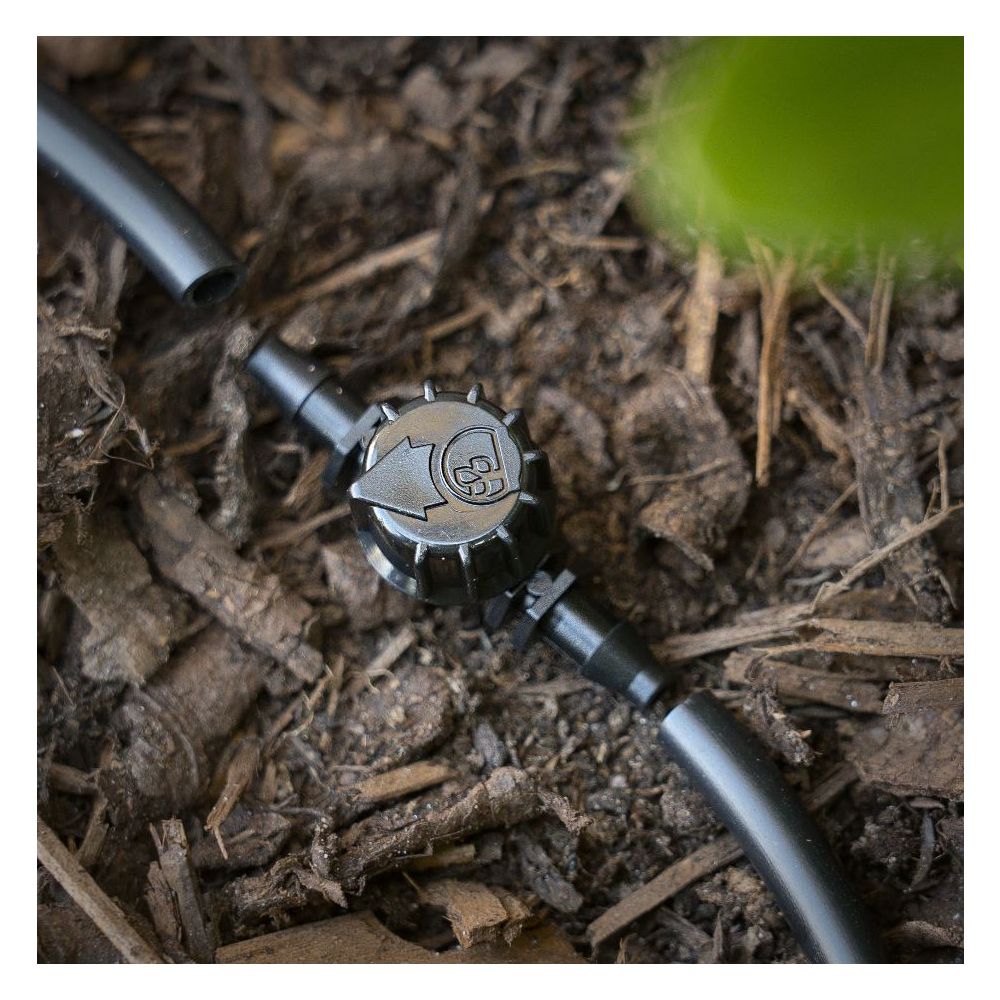 Barbed Inline Vari-Flow Valve/Tap 4mm Micro Garden Irrigation/Watering