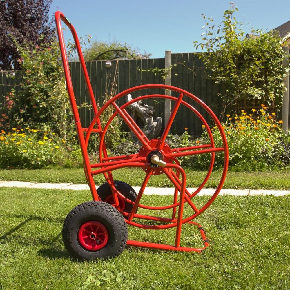 HydroSure Heavy Duty 110m x 19mm Two Wheel Hose Cart