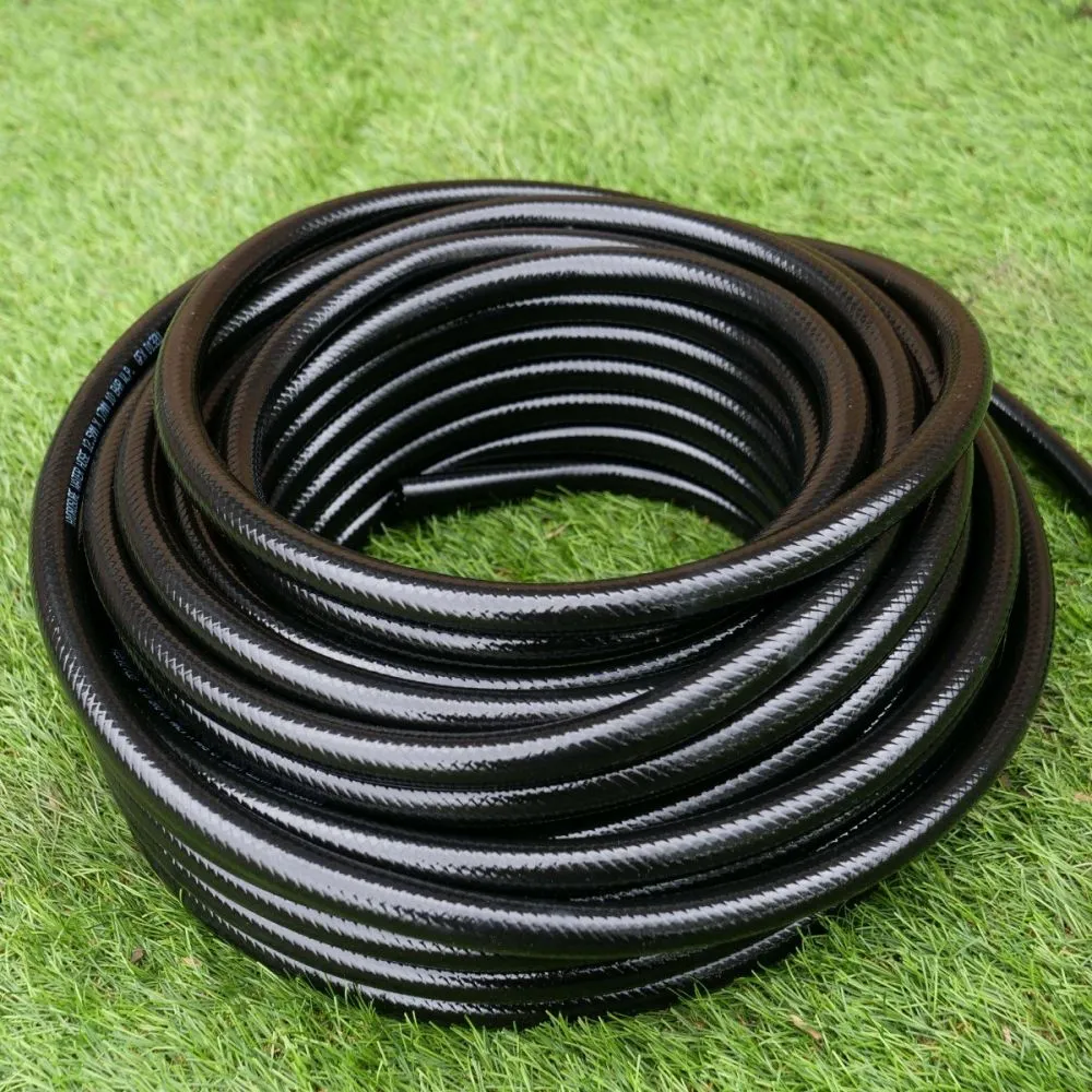 HydroSure Flexible Garden Hose Pipe - 13mm x 150m - Black