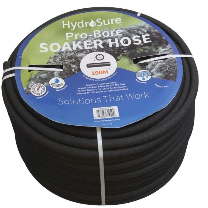 HydroSure Probore 100m Soaker Hose (16mm)