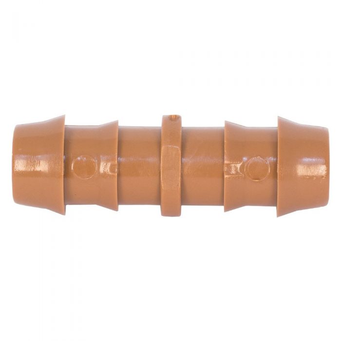 HydroSure Double Barbed Joiner - 14mm x 14mm - Brown - Pack of 25