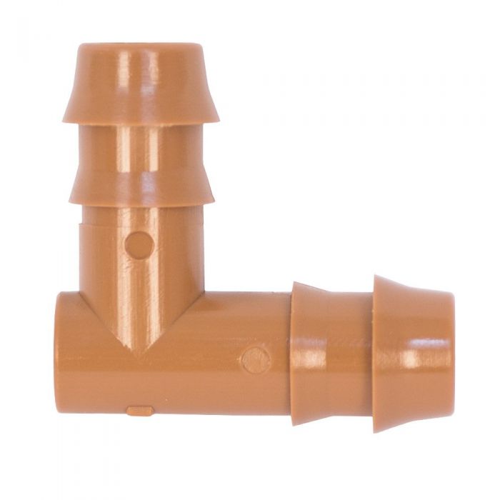 HydroSure Double Barbed Elbow - 14mm - Brown - Pack of 25