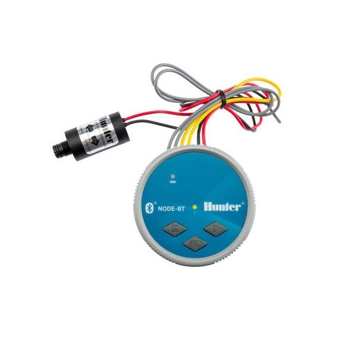 Hunter Node Bluetooth 1 Station with Solenoid Valve, Control irrigation without having to open a valve box. Next-day delivery.