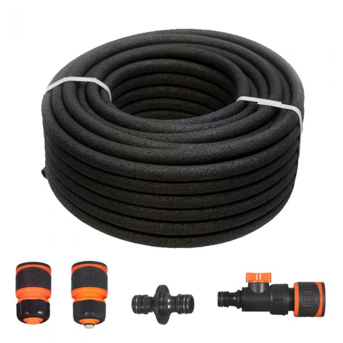 HydroSure 30m Soaker Hose Plus with Flow Control (13mm)