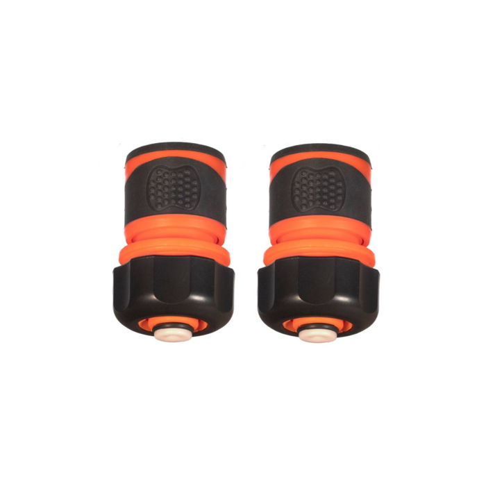 HydroSure Hose End Connectors with Waterstop – 19mm - Pack of 2