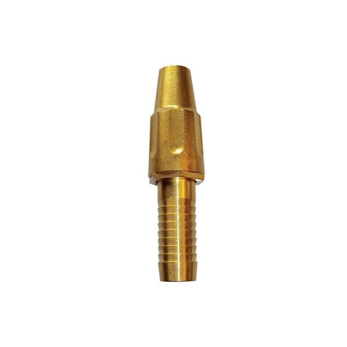 HydroSure Brass Barbed Spray Nozzle 1/2" (13mm). A brass barbed hose fitting with garden hose nozzle. Next-day delivery.