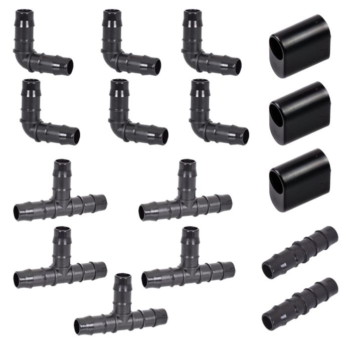 HydroSure Essential 13mm Double Barbed Fittings Pack - Small