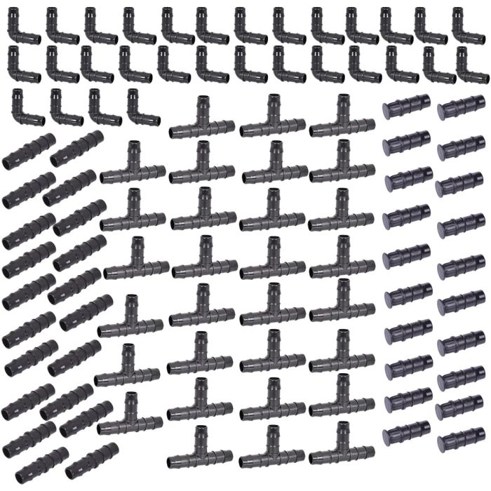 HydroSure Essential 14mm Double Barbed Fittings Pack - XL