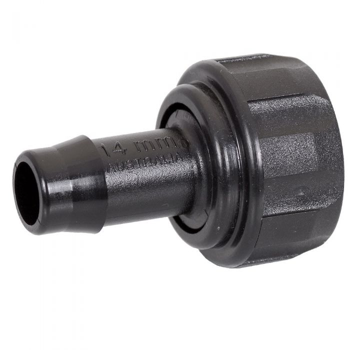HydroSure Barbed Tap Connector - 3/4" BSP Female x 14mm
