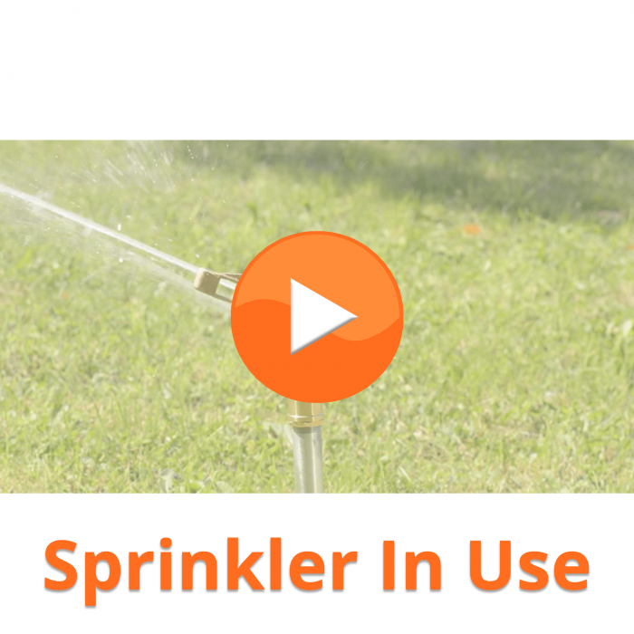 Hydrosure Impulse Part Circle Medium Flow Sprinkler - 3/4" BSP Male Thread