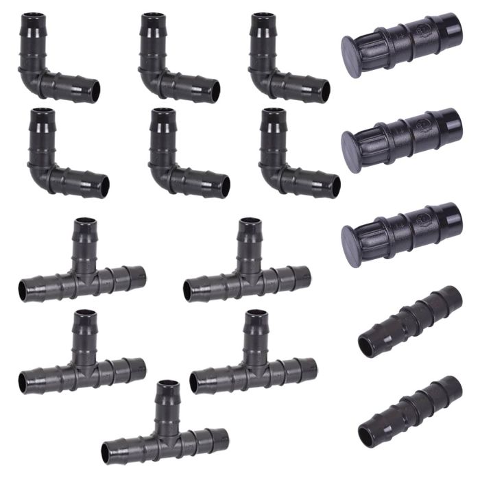 HydroSure Essential 18mm Double Barbed Fittings Pack - Small