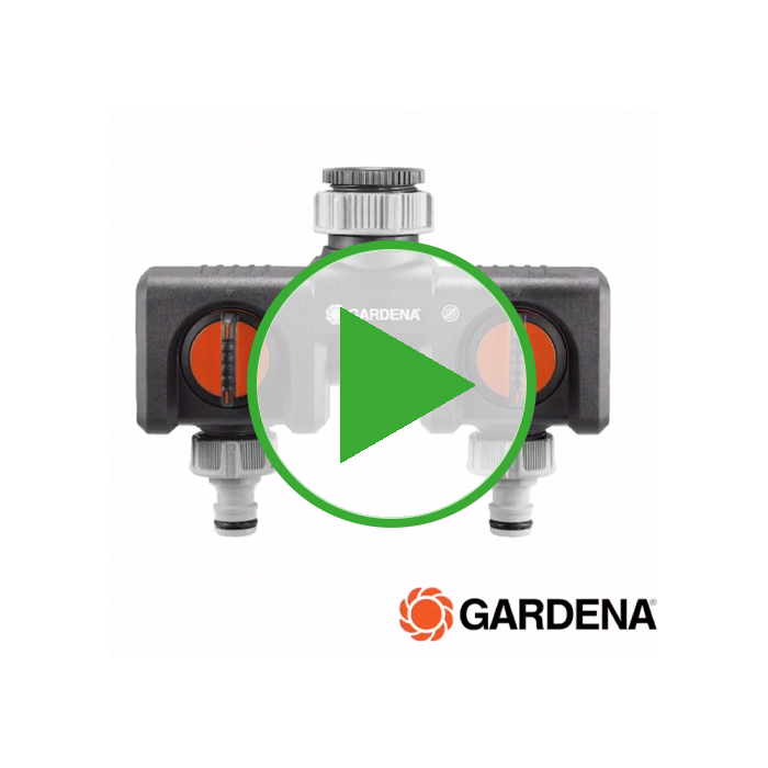 Gardena Premium Twin-Tap Connector