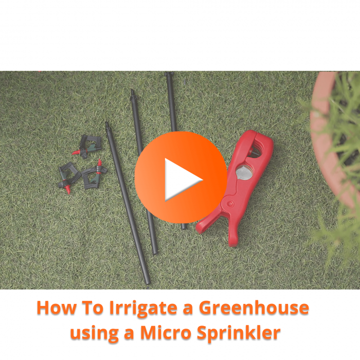 HydroSure Fast Thread 360° Micro Sprinkler – 42 L/h – 2.8m Radius  - Pack of 50