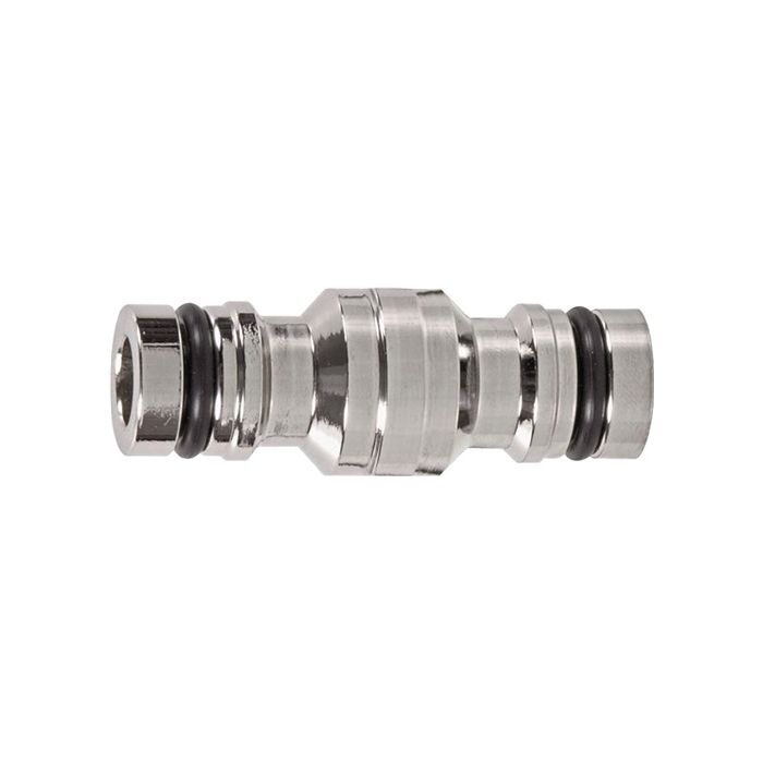 GEKA Double Male Chrome Quick-Click Adaptor