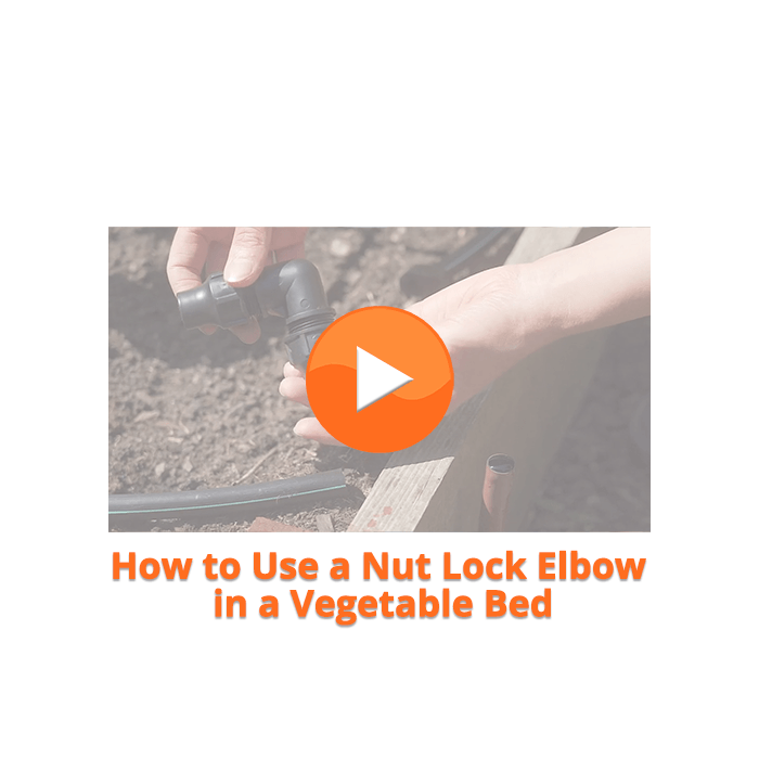 HydroSure Nut Lock Elbow - 18mm