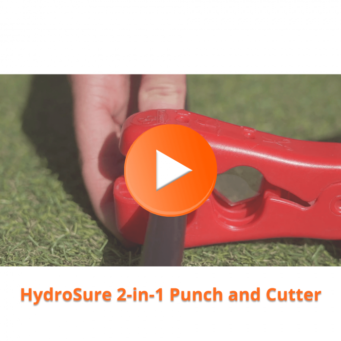 HydroSure 2-in-1 Irrigation Pipe Cutter and Hole Punch
