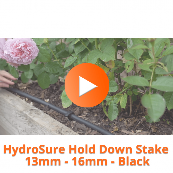 HydroSure Hold Down Stake - 13mm To 16mm - Black - Pack of 20