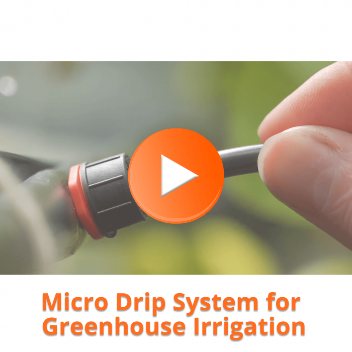Hydrosure Pressure Compensated Pinch Drip™ Micro Irrigation Dripper - 8 L/h - Pack of 10