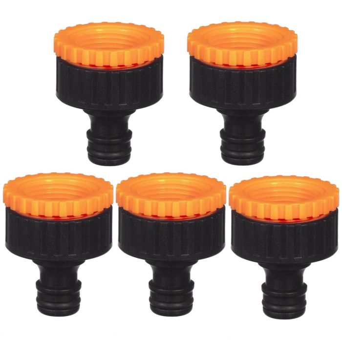 HydroSure Tap Connectors with Adaptors – ½” to ¾”  - Pack of 5