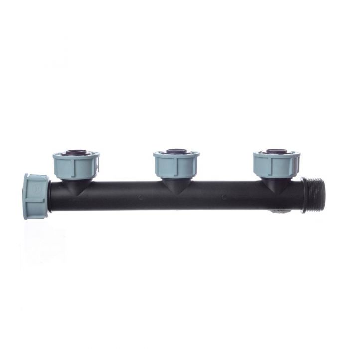 HydroSure Swivel Manifold with 3 Female Outlets - 1&apos;&apos; BSP