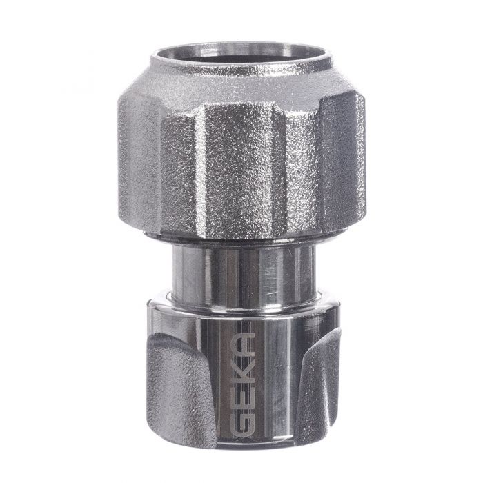 GEKA Quick Click Hose End Connector with Waterstop - 19mm (3/4")