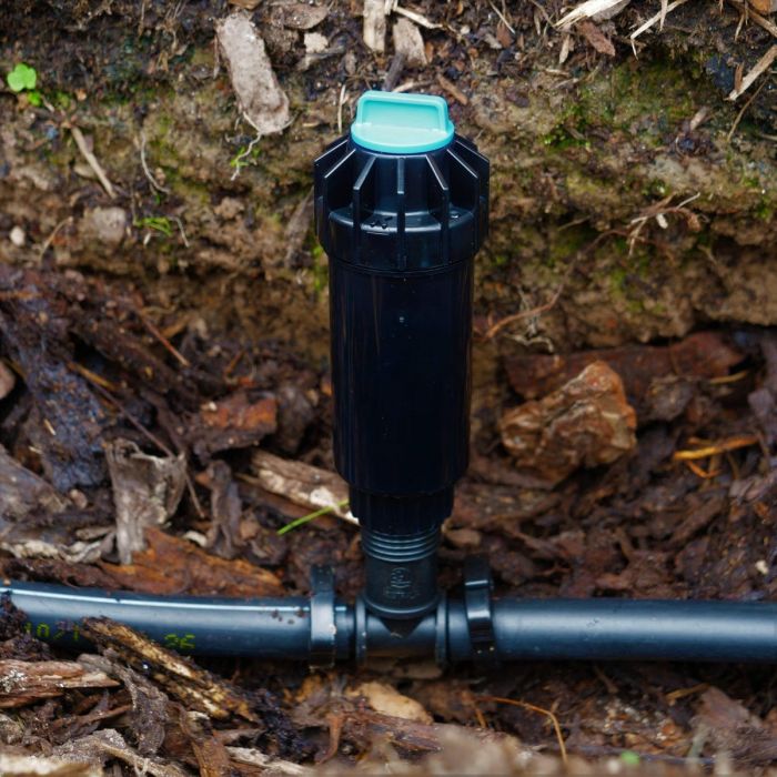 HydroSure Narrow Profile Spray ½” Male Riser and Flush Cap – 4”. Sprinkler heads with a narrow profile enable easy replacement of damaged lawn sprinklers.