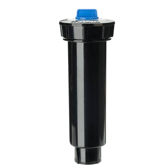 HydroSure Pro S Spray Male Riser, Flush Cap and Check Valve - 4”. Install at the lowest point of a pop up sprinkler system to prevent water pooling.