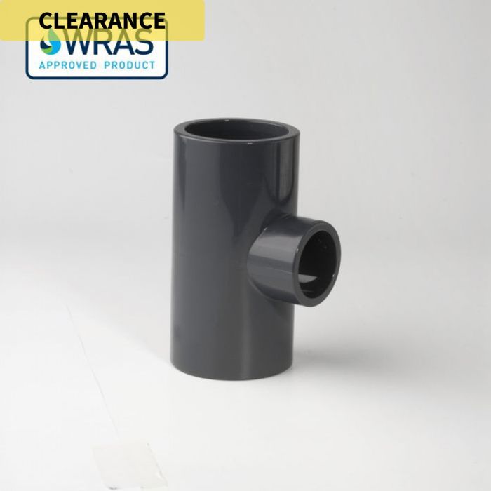 HydroSure PVC-U Reducing Tee Connector - 63mm x 32mm