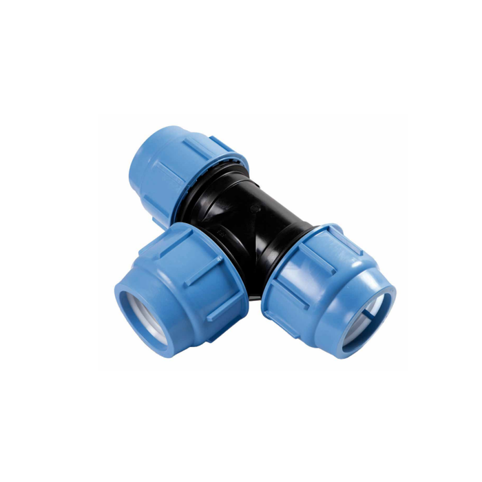 HydroSure WRAS Approved Tee Compression Coupling 20mm - Pack of 3 