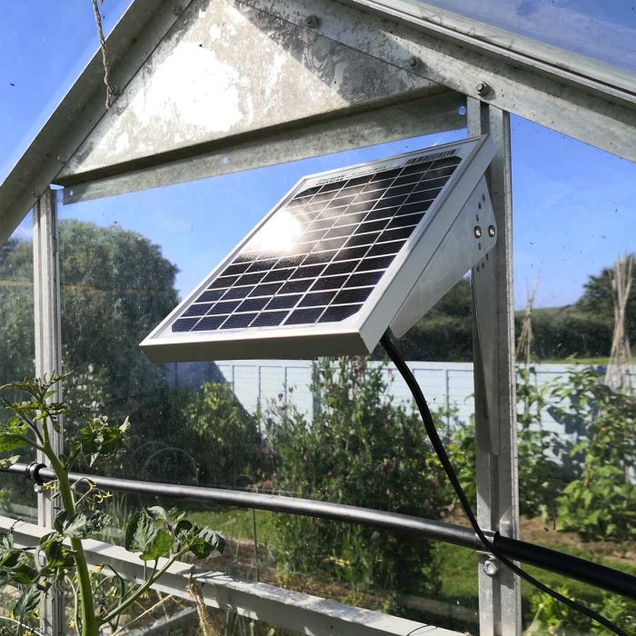 Automatic Greenhouse Watering System & Hose Connector - Solar-Powered - WaterMate Mini