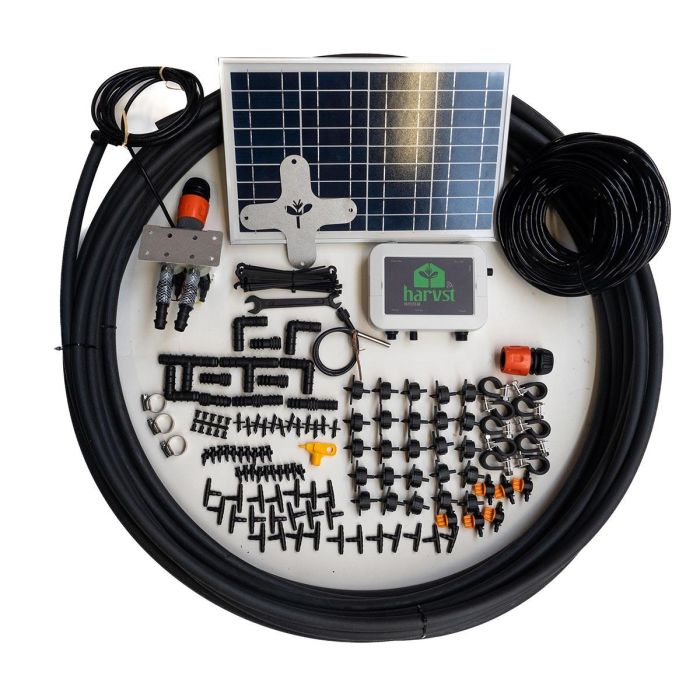 Automatic Greenhouse Watering System & Hose Connector - Solar-Powered - WaterMate Mini