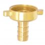 HydroSure Brass Threaded Tap Connector - 1&apos;&apos; x 13mm