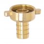HydroSure Brass Threaded Tap Connector - 3/4" x 13mm