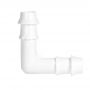 HydroSure Double Barbed Elbow - 14mm - White - Pack of 5