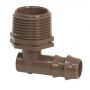 HydroSure Elbow - 14mm x 3/4&apos;&apos; BSP Male - Brown