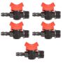 HydroSure Barbed Valve Connector - 3/4" BSP Male x 14mm - Pack of 5