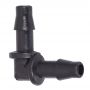 HydroSure Barbed Elbow Connector - 4mm - Black - Pack of 10