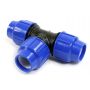 HydroSure Tee Compression Coupling 25mm x 25mm x 25mm - Pack of 3