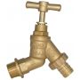 HydroSure Brass Bib Tap –  1/2" Inlet & 3/4". Easily water your plants using this outdoor garden tap.