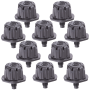 Pack of 10 HydroSure Adjustable Shrubbler with Male Thread - 360 Degree - 0-40 L/h