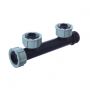 HydroSure Swivel Manifold with 2 Female Outlets - 1&apos;&apos; BSP