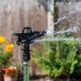 HydroSure Garden Impulse Sprinkler 3/4" - Full & Part Circle is made from durable plastic for long-lasting use.
