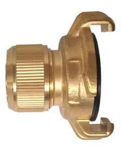 HydroSure Brass Claw Lock Female Quick Connector 3/4&quot; (19mm). Hose pipe fittings for use with professional hose pipes. Shop Online.