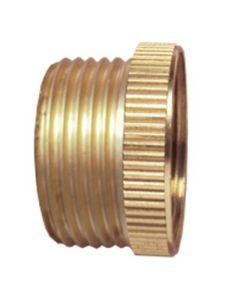 HydroSure Brass Male ¾” to Female ½” Threaded Adaptor (19mm to 13mm). A brass adapter fitting designed to connect brass hose tails.