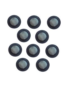 HydroSure Pack of 10 Coupling Filters. Stop your hose pipe fittings &amp; connectors from leaking using this rubber sealing ring.