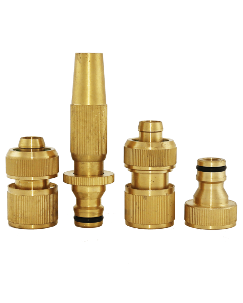 HydroSure Brass Spray Nozzle and Connector Starter Set