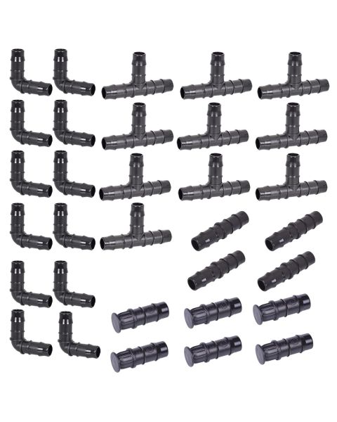 HydroSure Essential 14mm Double Barbed Fittings Pack - Medium