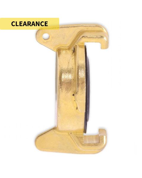 HydroSure Brass Claw Lock Blanking Cap Brass Coupling