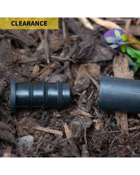 HydroSure Double Barbed End Plug - 18mm - Black