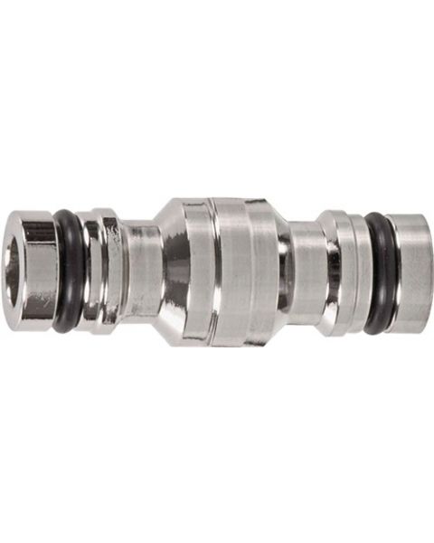 GEKA Double Male Chrome Quick-Click Adaptor